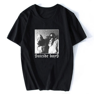 Men T Shirt  $uicideboy$ Suicide Boys Mens T-Shirt Suicideboys Hip Hop Rap Shirt Men Cotton Tee Classic Cool T Shirt Plus Size