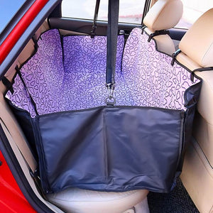 Pet carriers Oxford Fabric Car Pet Seat Cover Dog Car Back Seat Carrier Waterproof Pet Hammock Cushion Protector Dropshipping