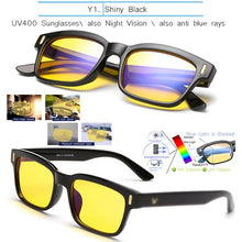 Load image into Gallery viewer, IVSTA Blue Light Glasses Computer Gaming Frame Men Anti Blue Rays Blocking Prescription Myopia Polarized Sunglasses Night Nerd