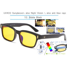 Load image into Gallery viewer, IVSTA Blue Light Glasses Computer Gaming Frame Men Anti Blue Rays Blocking Prescription Myopia Polarized Sunglasses Night Nerd