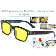 Load image into Gallery viewer, IVSTA Blue Light Glasses Computer Gaming Frame Men Anti Blue Rays Blocking Prescription Myopia Polarized Sunglasses Night Nerd