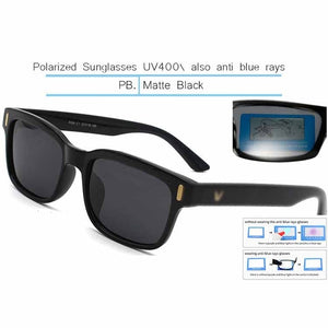 IVSTA Blue Light Glasses Computer Gaming Frame Men Anti Blue Rays Blocking Prescription Myopia Polarized Sunglasses Night Nerd