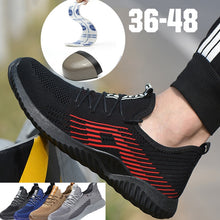 Load image into Gallery viewer, Safety Shoes With Metal Toe Men Immortal Indestructible Ryder Shoe Work Shoes With Steel Toe Work Boots Breathable Sneakers