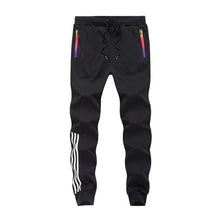 Load image into Gallery viewer, Spring Autumn Men Casual Sweatpants 2019 Mens Sportswear Joggers Striped Pants Fashion Male Skinny Slim Fitted Gyms Harem Pants