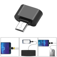 Load image into Gallery viewer, POWSTRO Mini OTG Cable USB Micro USB to USB Converter for Tablet PC Androidphone Samsung Xiaomi Huawei