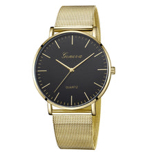 Load image into Gallery viewer, GENEVA Womens Classic Quartz Stainless Steel Wrist Watch Bracelet Watches