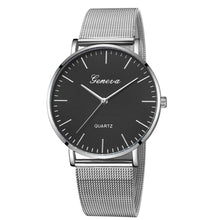 Load image into Gallery viewer, GENEVA Womens Classic Quartz Stainless Steel Wrist Watch Bracelet Watches