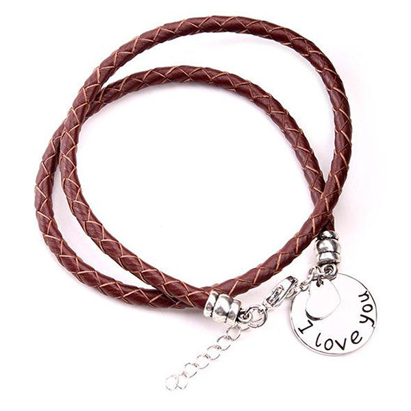 I Love You Charm Bracelet