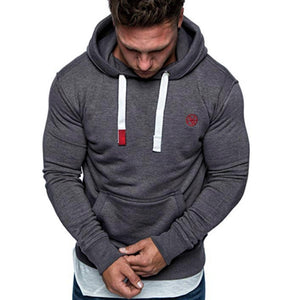 Men‘s Long Sleeve Autumn Winter Casual Sweatshirt Hoodies Top Blouse Tracksuits