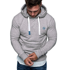 Men‘s Long Sleeve Autumn Winter Casual Sweatshirt Hoodies Top Blouse Tracksuits