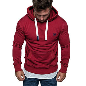 Men‘s Long Sleeve Autumn Winter Casual Sweatshirt Hoodies Top Blouse Tracksuits