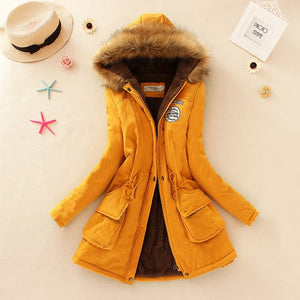 2019 New Parkas Female Women Winter Coat Thickening Cotton Winter Jacket Womens Outwear Parkas for Women Winter