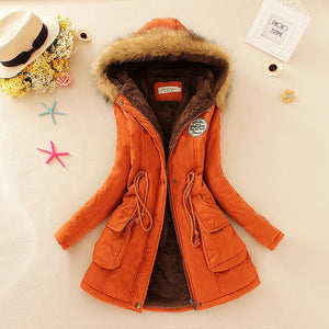 2019 New Parkas Female Women Winter Coat Thickening Cotton Winter Jacket Womens Outwear Parkas for Women Winter