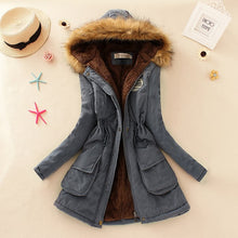 Load image into Gallery viewer, 2019 New Parkas Female Women Winter Coat Thickening Cotton Winter Jacket Womens Outwear Parkas for Women Winter