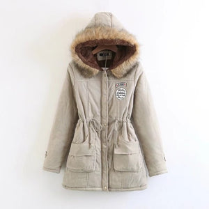 2019 New Parkas Female Women Winter Coat Thickening Cotton Winter Jacket Womens Outwear Parkas for Women Winter