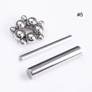 BORN PRETTY Magnetic Stick Mixed Size 3D Cat Eye Effect Strong Plate for UV Gel Polish Nail Art Tool